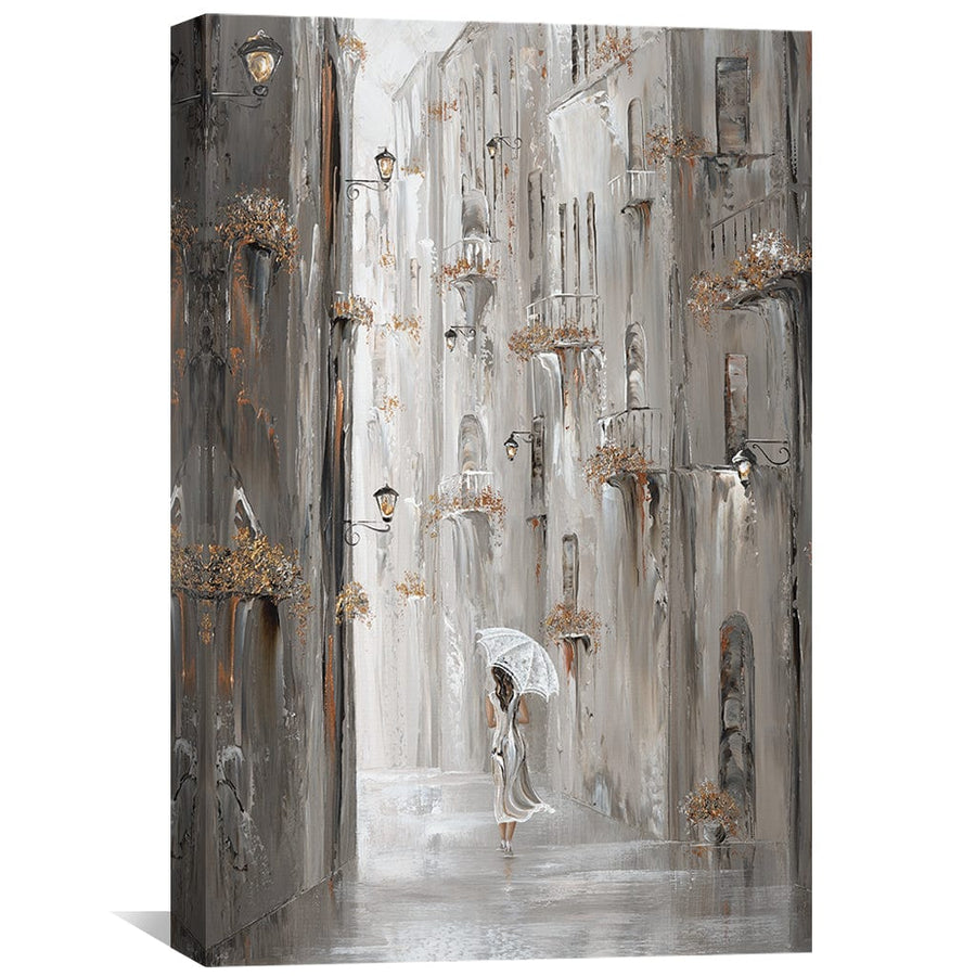 Golden moment of Peace Canvas Art Clock Canvas