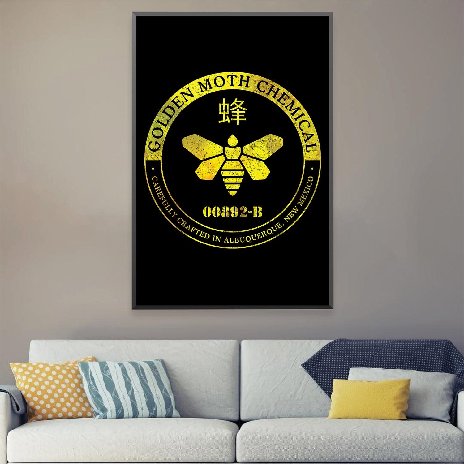 Golden Moth Chemical Canvas product thumbnail