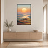 Grace at Golden Hour Canvas Art Clock Canvas