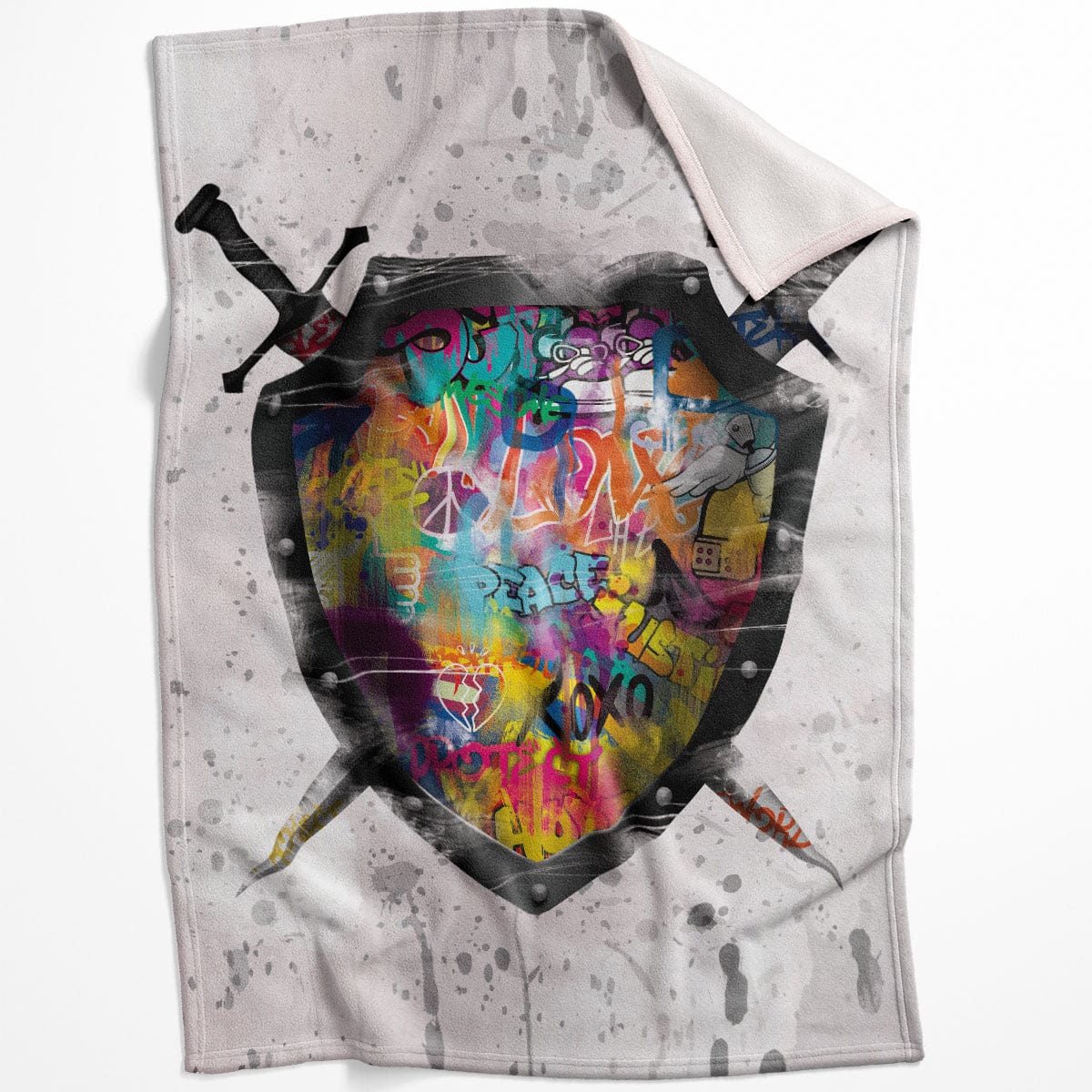 Graffiti Shield Blanket product thumbnail