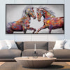 Graffiti Stallion Canvas - Single Panel Art 50 x 25cm / Framed Prints Clock Canvas