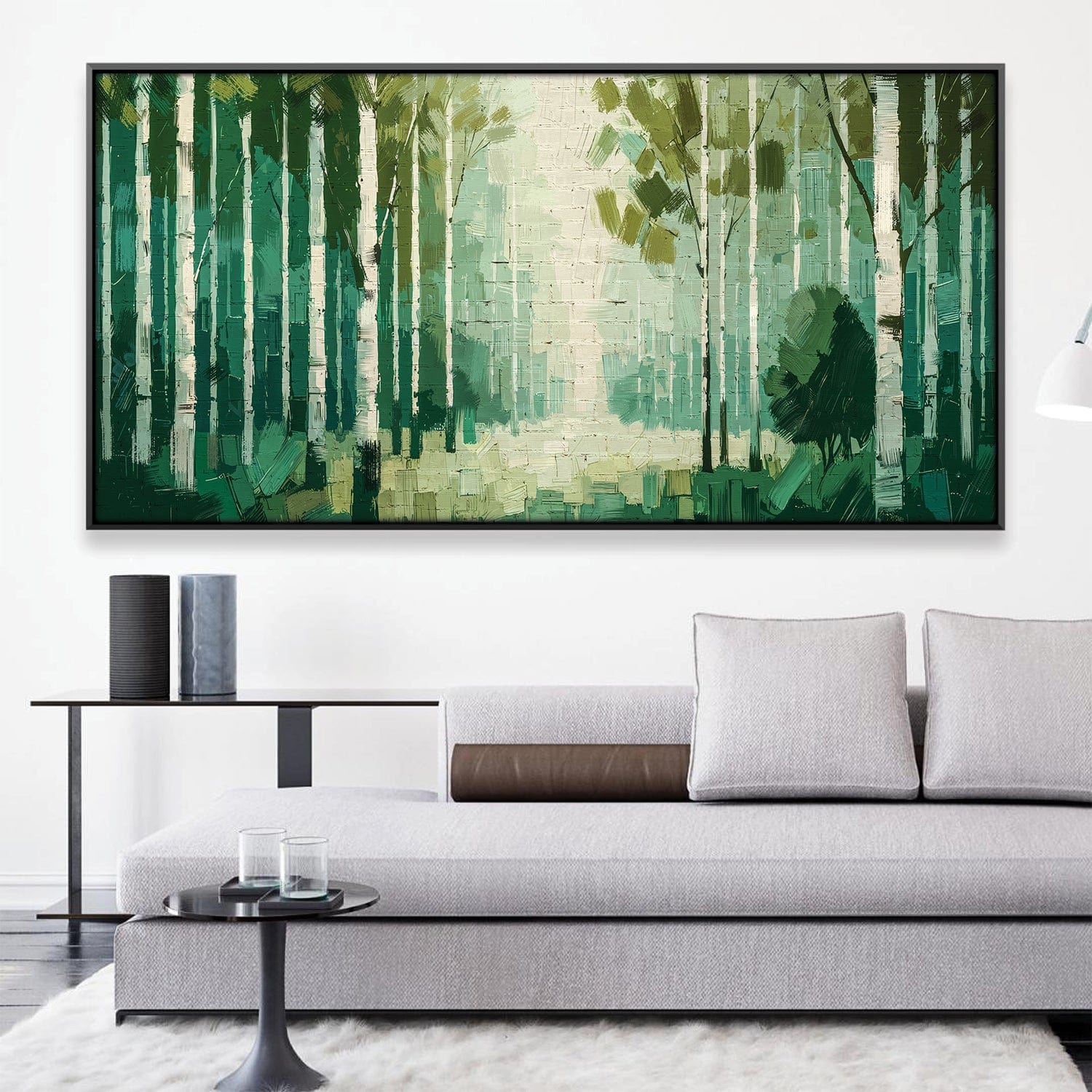 Green Corridor Canvas product thumbnail