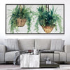 Hanging Gardens Canvas Art 50 x 25cm / Rolled Prints Clock Canvas