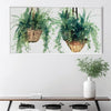 Hanging Gardens Canvas Art Clock Canvas