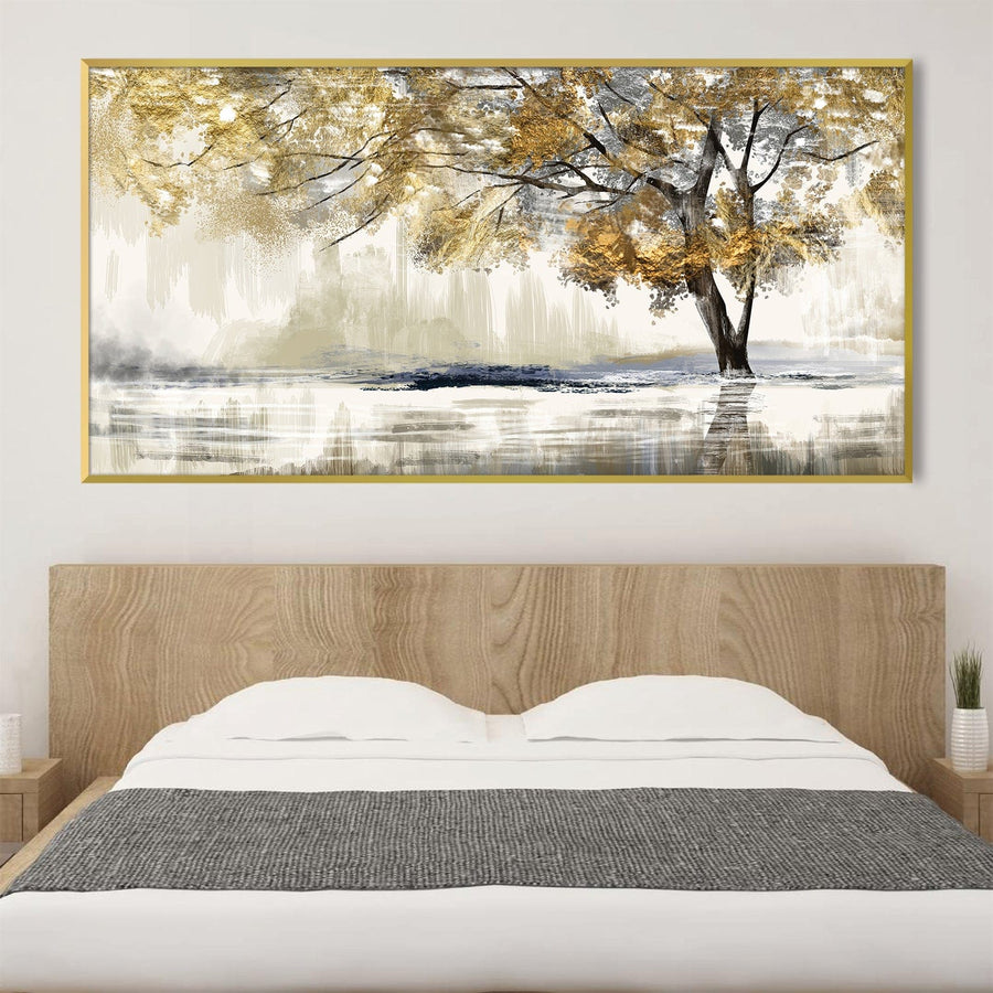Harmonic Views Canvas Art Clock Canvas