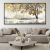 Harmonic Views Canvas Art Clock Canvas