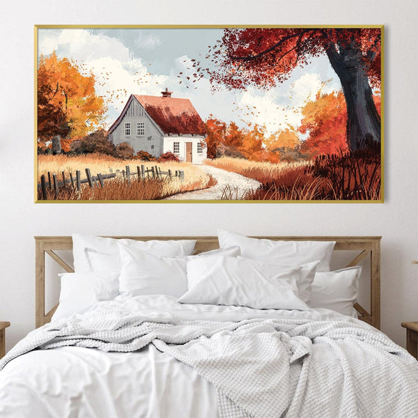 Harvest Home Canvas Art Clock Canvas