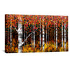 Harvest Mosaic Canvas Art Clock Canvas
