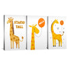 Heartfelt Heights Canvas Art Clock Canvas