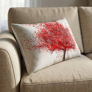 Hearts in the Wind Cushion Cushion 13 x 19in Clock Canvas