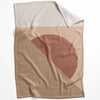 Hidden Shapes A Blanket Blanket 75 x 100cm Clock Canvas