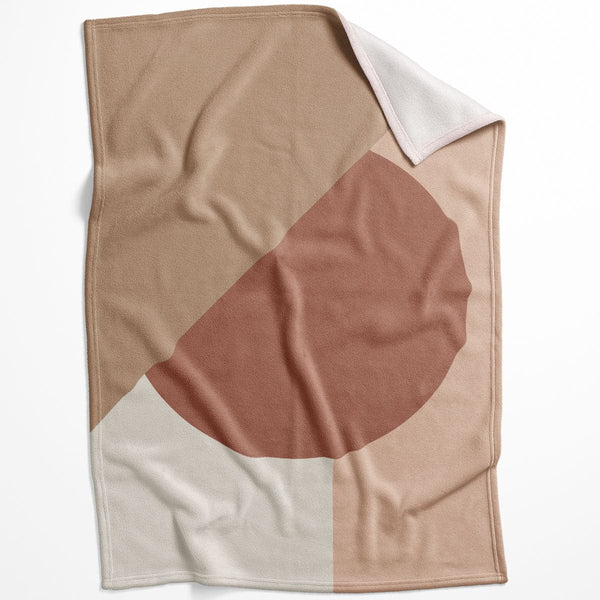 Hidden Shapes B Blanket Blanket 75 x 100cm Clock Canvas