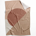Hidden Shapes C Blanket Blanket 75 x 100cm Clock Canvas