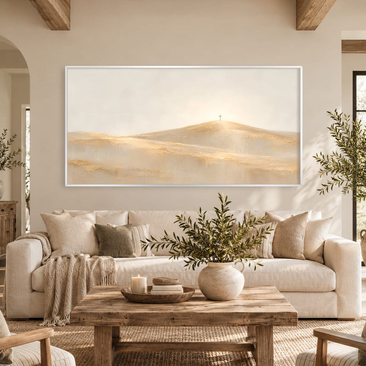 Hill of Grace Canvas Art 20 x 10in / Canvas Clock Canvas