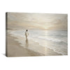 His Presence by the Sea Canvas Art Clock Canvas