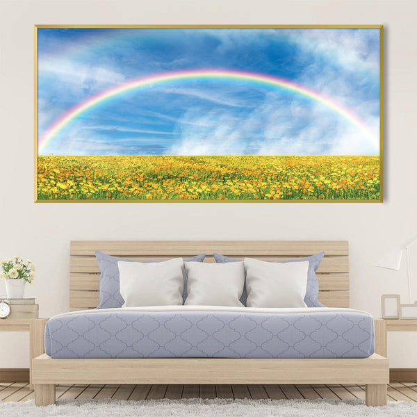 Hope Over Petals Canvas Art Clock Canvas