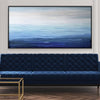 Horizon Layers Canvas Art Clock Canvas