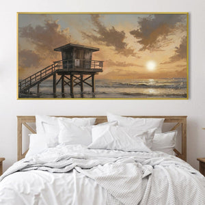 Horizon Watch Canvas Art Clock Canvas