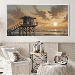 Horizon Watch Canvas Art Clock Canvas