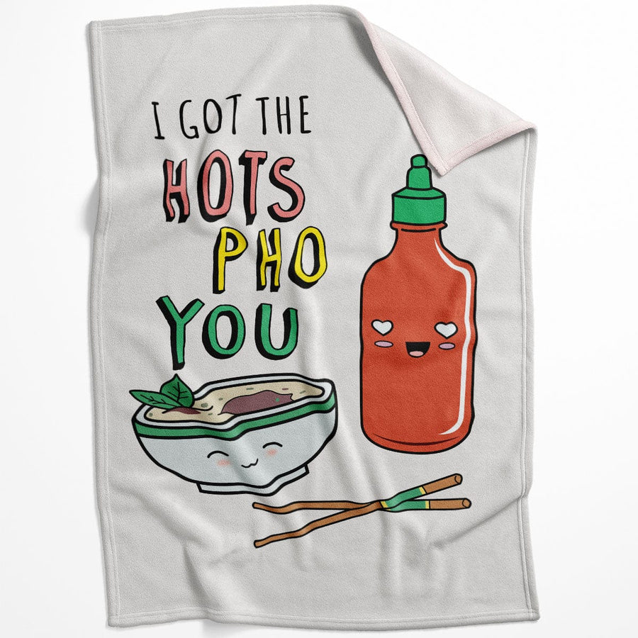 Hot Pho You Blanket Blanket 75 x 100cm Clock Canvas