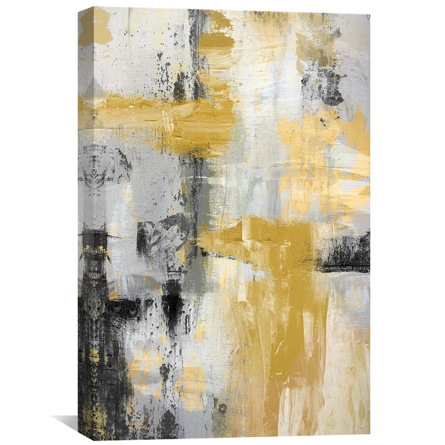 Hues of the Sun Canvas Art Clock Canvas