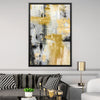 Hues of the Sun Canvas Art Clock Canvas