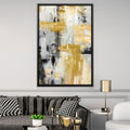 Hues of the Sun Canvas Art Clock Canvas