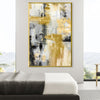 Hues of the Sun Canvas Art Clock Canvas