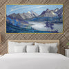 Hushed Highlands Canvas Art Clock Canvas