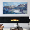 Hushed Highlands Canvas Art Clock Canvas