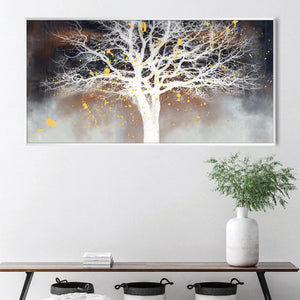 Illuminated Branches Canvas Art Clock Canvas