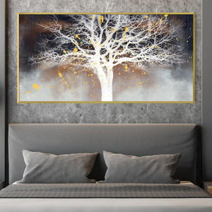 Illuminated Branches Canvas Art Clock Canvas