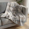 Illusions, New York Skyline Blanket Blanket Clock Canvas