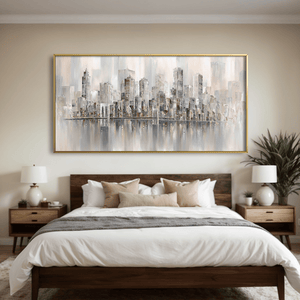Illusions, New York Skyline Canvas Art Clock Canvas