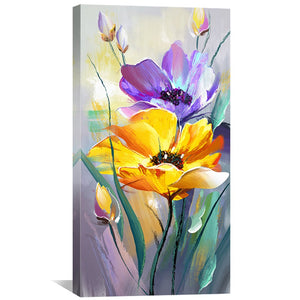 Impressions of Spring Canvas Art Clock Canvas