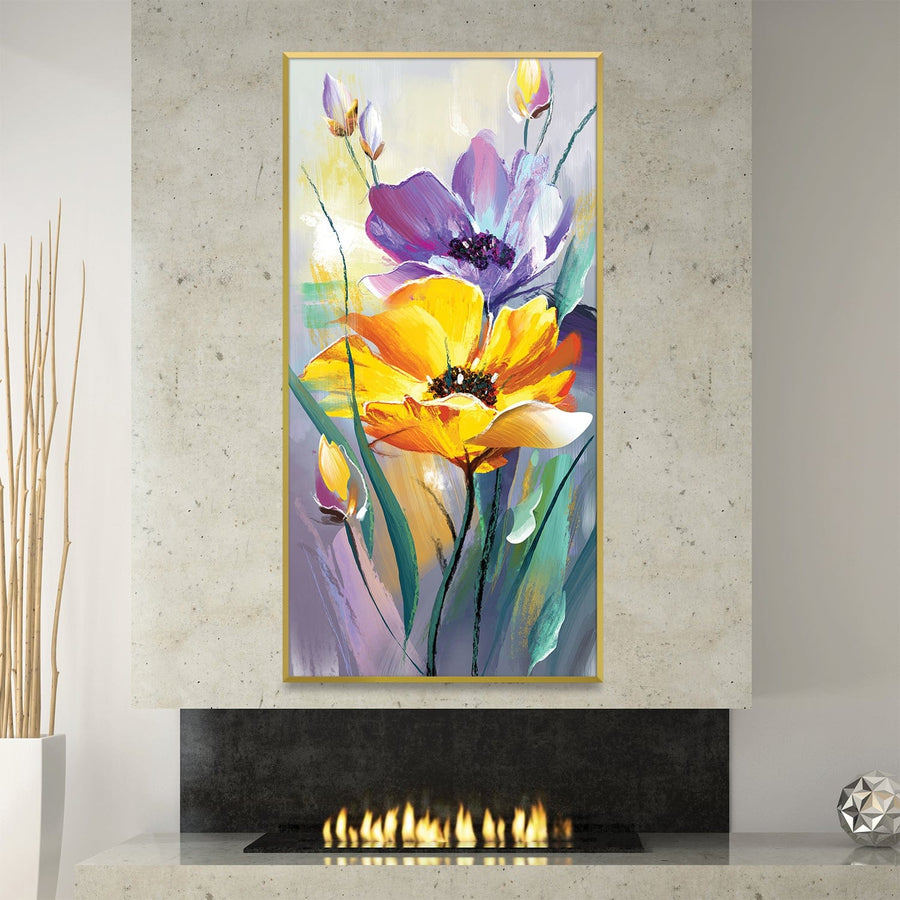 Impressions of Spring Canvas Art Clock Canvas