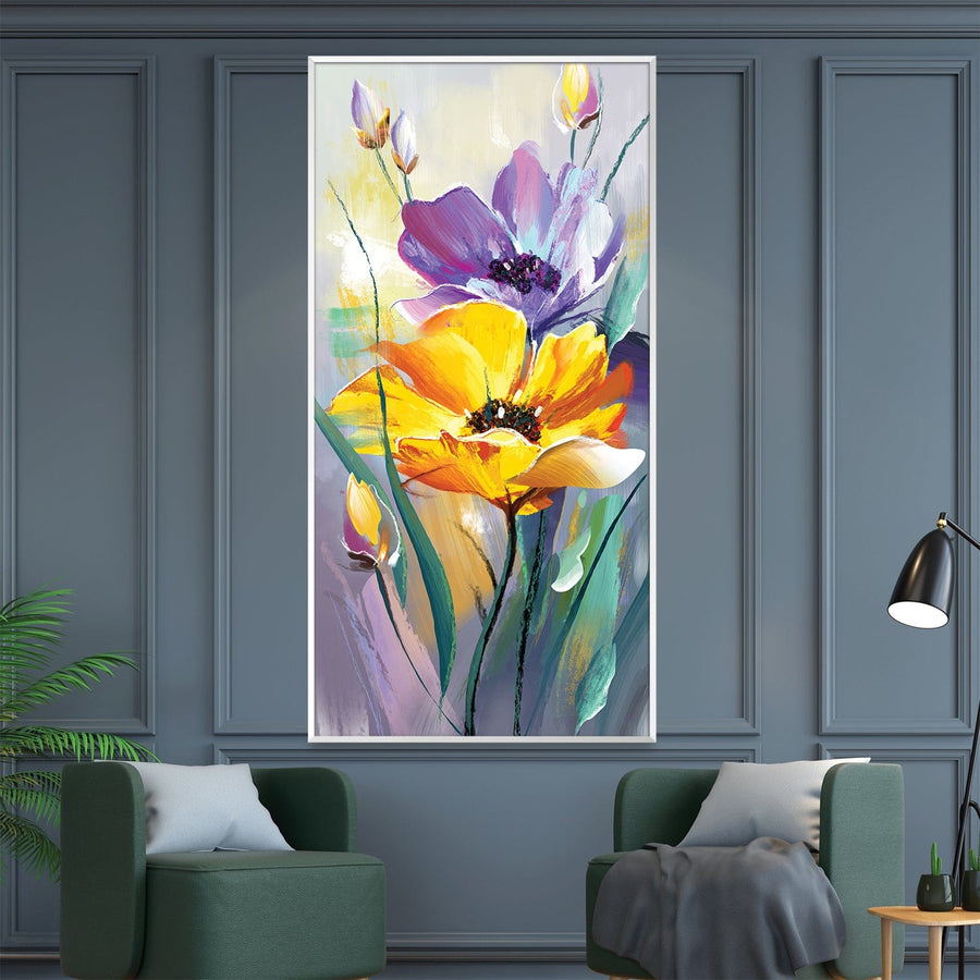 Impressions of Spring Canvas Art Clock Canvas