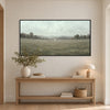 In Green Pastures Canvas Art Clock Canvas
