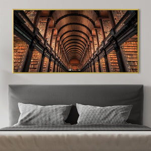 Infinite Archive Canvas Art Clock Canvas