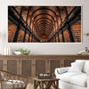 Infinite Archive Canvas Art Clock Canvas