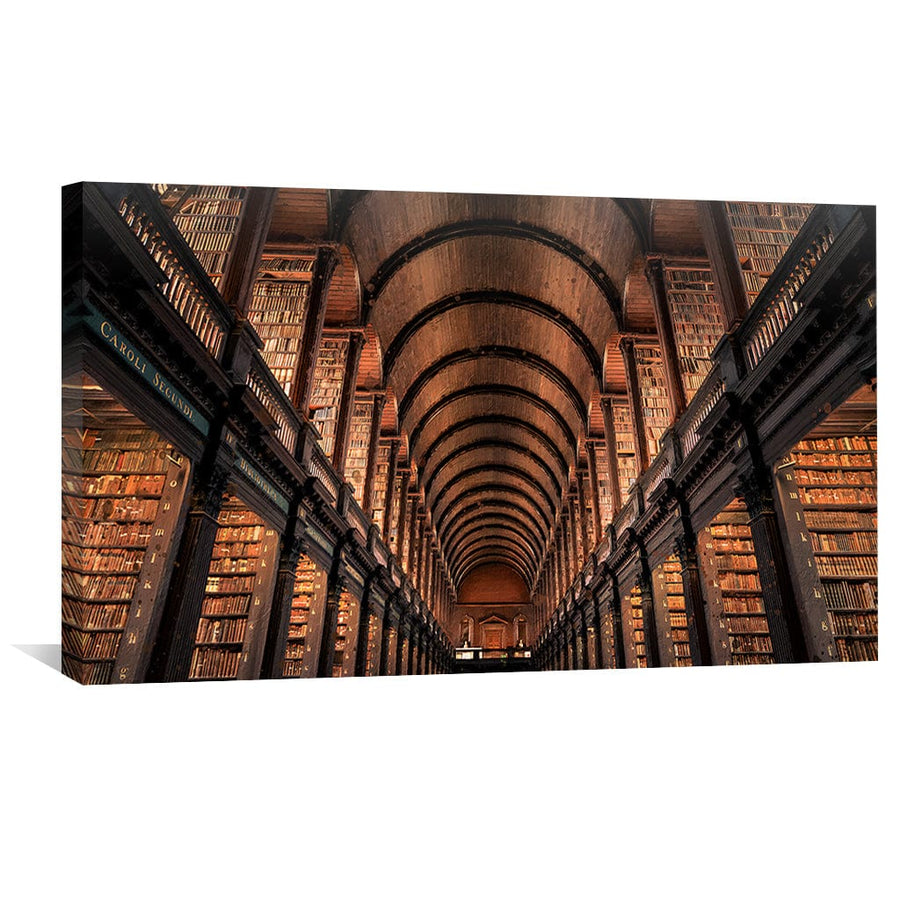 Infinite Archive Canvas Art Clock Canvas