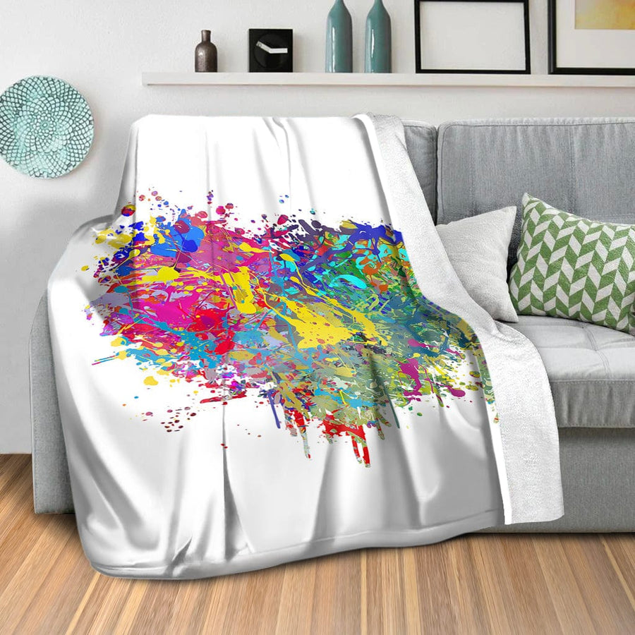 Inked Love Blanket Blanket Clock Canvas