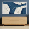 Intersecting Shades Canvas Art Clock Canvas