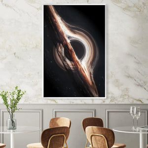 Interstellar 01 Canvas Art Clock Canvas