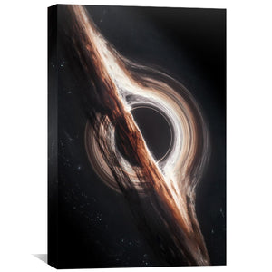 Interstellar 01 Canvas Art Clock Canvas