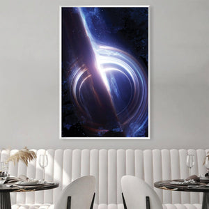 Interstellar 02 Canvas Art Clock Canvas