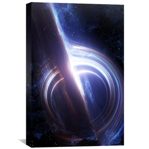 Interstellar 02 Canvas Art Clock Canvas