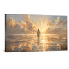 Into the Father’s Light Canvas Art Clock Canvas