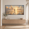 Into the Father’s Light Canvas Art Clock Canvas