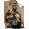 Iron Mike Blanket Blanket 75 x 100cm Clock Canvas